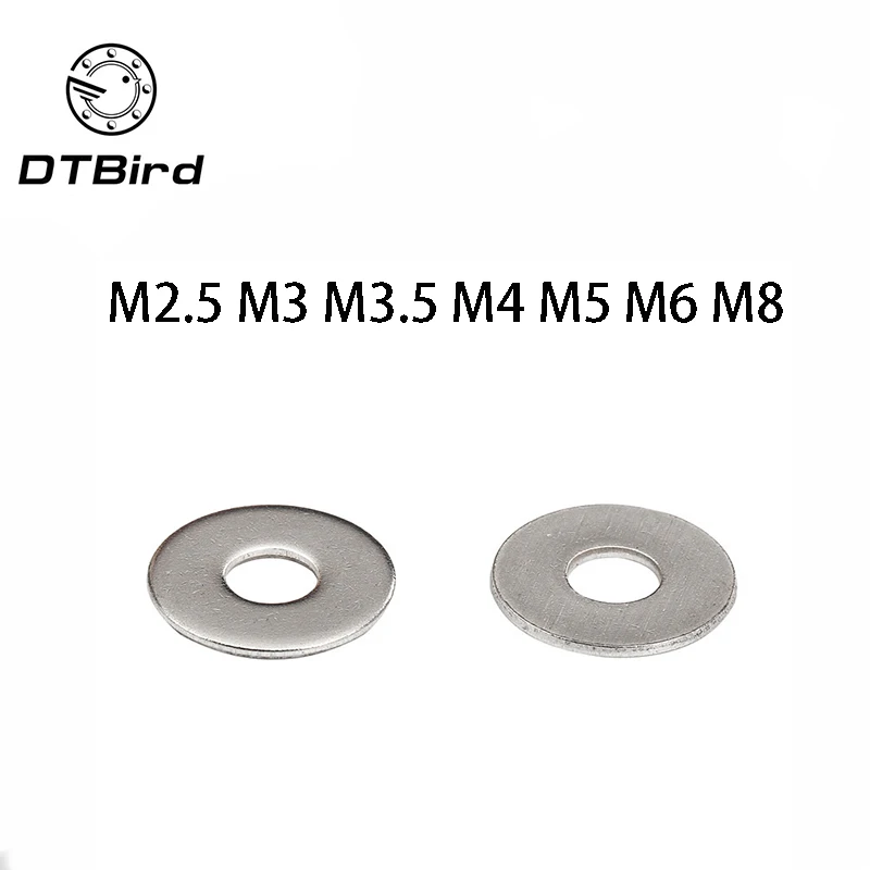 50Pcs M2.5 M3 M3.5 M4 M5 M6 M8 DIN9021 GB96 304/A2-70 Stainless Steel Large Size Flat Washer
50Pcs M2.5 M3 M3.5 M4 M5 M6 M8 DIN9021 GB96 304/A2-70 Stainless Steel Large Size Flat Washer