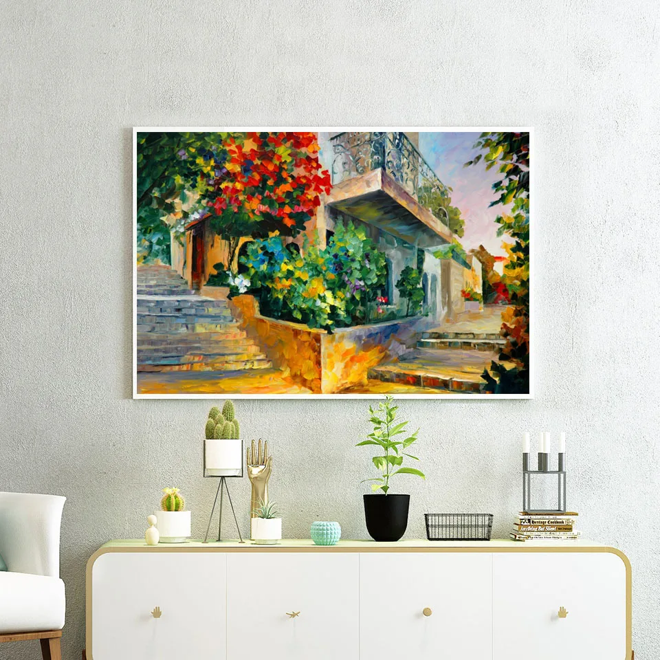 Garden house Abstract Print Canvas Poster Oil Painting Wall Art Pictures For Living Room Home Decor L096
Garden house Abstract Print Canvas Poster Oil Painting Wall Art Pictures For Living Room Home Decor L096