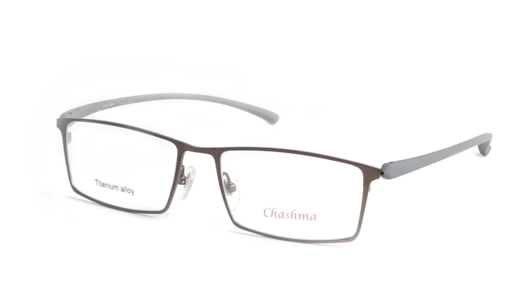 Silver Titanium Eyeglasses