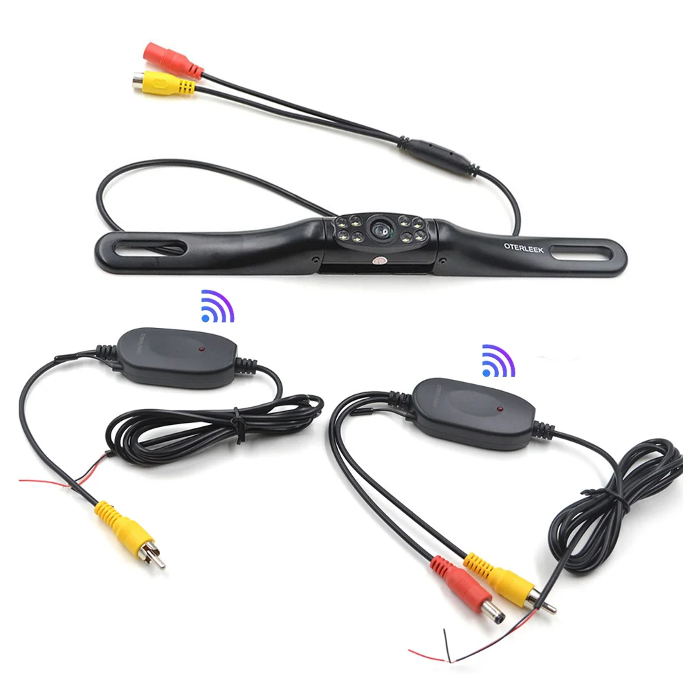 HD Wireless Cars Rear View Camera 8 LED Light Vehicle IR Night Vision Reversing Cameras With Car Wireless Transmitter/Receiver
HD Wireless Cars Rear View Camera 8 LED Light Vehicle IR Night Vision Reversing Cameras With Car Wireless Transmitter/Receiver