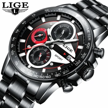 IGE Top Brand Luxury Fashion Quartz Sport Watch Men Business Full Steel Waterproof Watches Men's casual clock Relogio Masculino
IGE Top Brand Luxury Fashion Quartz Sport Watch Men Business Full Steel Waterproof Watches Men's casual clock Relogio Masculino