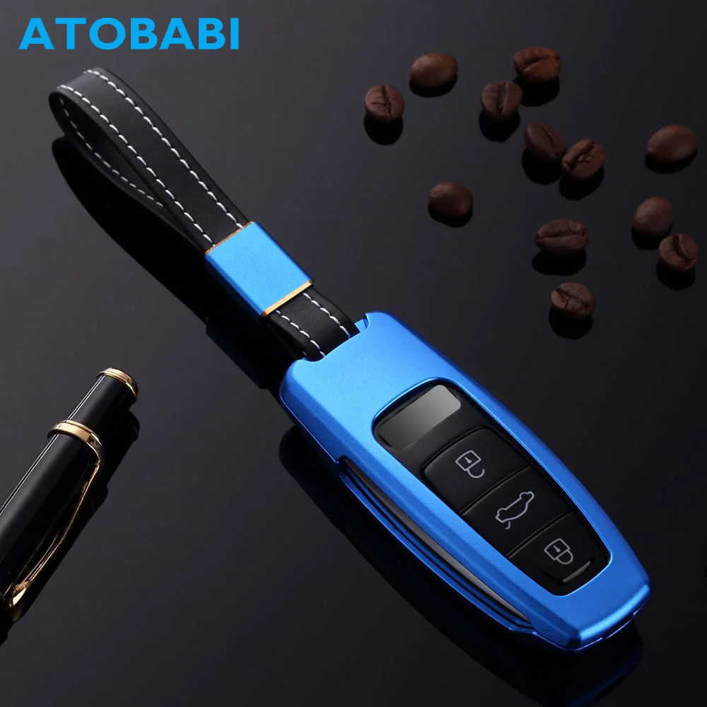 Car Accessories Aluminum Alloy Car Key Case Keyless Entry Remote Fob Shell Cover Keychain Protector for Audi 2018 A8 Smart Keys
Car Accessories Aluminum Alloy Car Key Case Keyless Entry Remote Fob Shell Cover Keychain Protector for Audi 2018 A8 Smart Keys