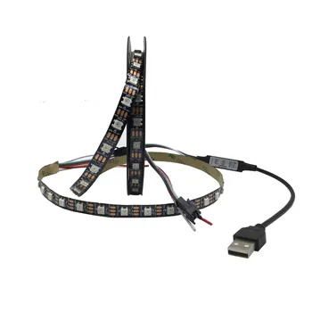 WS2812B TV USB Led Light Strip Waterproof For Living Room Decoration HDTV TV Monitor Desktop PC Screen Backlight Lighting DC5V
WS2812B TV USB Led Light Strip Waterproof For Living Room Decoration HDTV TV Monitor Desktop PC Screen Backlight Lighting DC5V