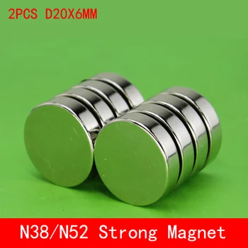 2pcs/lot 20 x 6mm Super Strong Rare Earth Disc 20mm x 6mm Permanet Magnet Small Round N38 N52 Neodymium Magnet 20*6MM
2pcs/lot 20 x 6mm Super Strong Rare Earth Disc 20mm x 6mm Permanet Magnet Small Round N38 N52 Neodymium Magnet 20*6MM