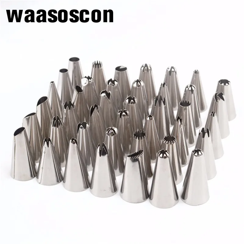 42 Pcs Stainless Steel Pipping Nozzles Set Bakery Pastry Tool Cream Cake Decorating Tips Kitchen Cake Decorating Tool Patisserie
42 Pcs Stainless Steel Pipping Nozzles Set Bakery Pastry Tool Cream Cake Decorating Tips Kitchen Cake Decorating Tool Patisserie