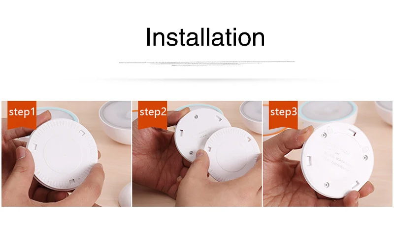 Motion Sensor Light USB Rechargeable Sensing Lights Cordless night light LED wireless for Hallway Bedroom Closet Stairs (6)