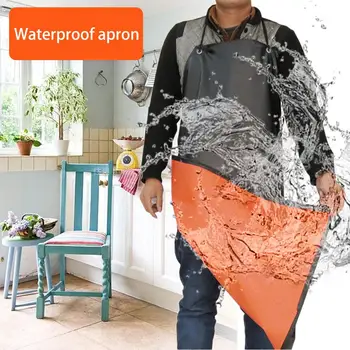 Leather Apron Beef Tendon Thickening Long / Acid And Alkali Antifouling Oilproof Waterproof Chef Apron For Kitchen Cleaning Tool
Leather Apron Beef Tendon Thickening Long / Acid And Alkali Antifouling Oilproof Waterproof Chef Apron For Kitchen Cleaning Tool