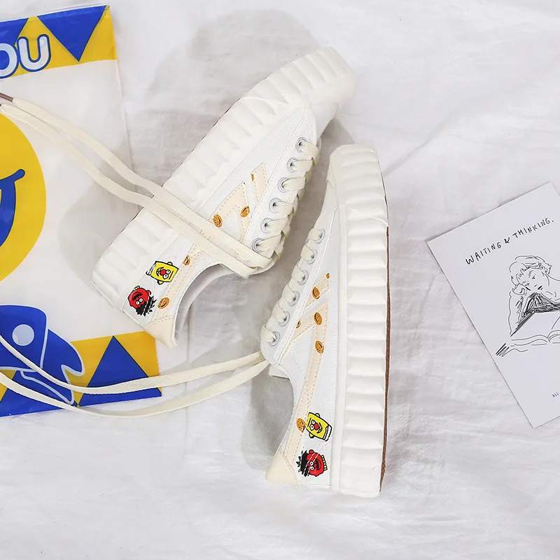 Spring Fashion Canvas Women Shoes 2019 New Arrival High Quality Biscuits Pattern Ladies Casual Sneakers Breathable Footwear
Spring Fashion Canvas Women Shoes 2019 New Arrival High Quality Biscuits Pattern Ladies Casual Sneakers Breathable Footwear