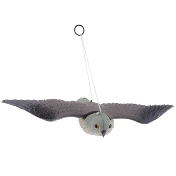 Hawk Realistic Flying Bird Hawk Pigeon Small Birds Decoy Pest Control Garden Scarer Performing Pest Control for Farm Protection
Hawk Realistic Flying Bird Hawk Pigeon Small Birds Decoy Pest Control Garden Scarer Performing Pest Control for Farm Protection
