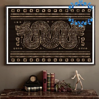 Abstract Aztec Creative Motions Monkeys Eagle and Ornaments Art Canvas Poster Wall Picture for Living Room No Frame
Abstract Aztec Creative Motions Monkeys Eagle and Ornaments Art Canvas Poster Wall Picture for Living Room No Frame