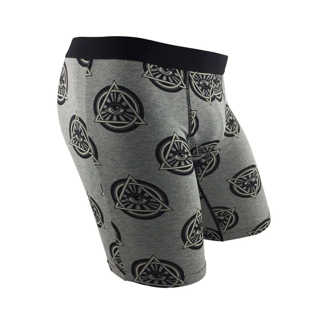 Charming Prophet Eyes Print Men's Cotton Boxer Shorts Sexy Long Leg Man Underwear Breathable Underpants Calzoncillo Hombre Grey
Charming Prophet Eyes Print Men's Cotton Boxer Shorts Sexy Long Leg Man Underwear Breathable Underpants Calzoncillo Hombre Grey
