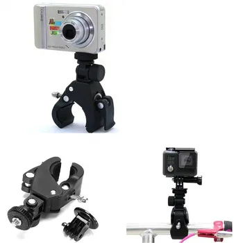 

Handlebar Pole Mount Bike Bicycle Standard Adapter Selfie Stick for Gopro hero3+ 2 Cameras Tripood Actioncam Pipe Holder