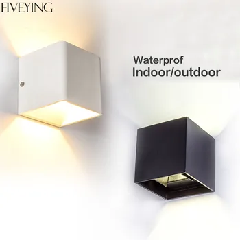 6W Waterproof Led Wall Lamp IP65 outdoor 10CM*10CM*10CM Wall Mount Light decoration for indoor living reading bedroom AC85-265V
6W Waterproof Led Wall Lamp IP65 outdoor 10CM*10CM*10CM Wall Mount Light decoration for indoor living reading bedroom AC85-265V