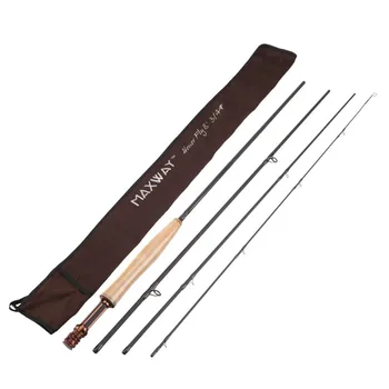 New SeaKnight MAXWAY HONOR Series Fly Fishing Rod 3/4# 4 Sections 2.4M 40T Carbon 3A Soft Wooden Handle Fly Rod
New SeaKnight MAXWAY HONOR Series Fly Fishing Rod 3/4# 4 Sections 2.4M 40T Carbon 3A Soft Wooden Handle Fly Rod