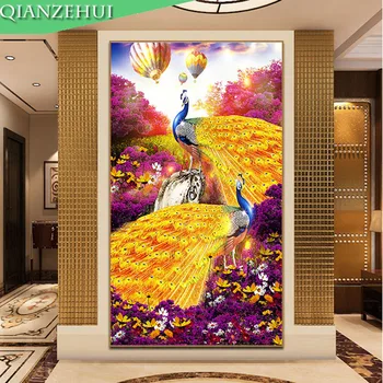 QIANZEHUI,DIY Diamond Embroidery,Round Diamond Lavender peacock Full rhinestone Diamond painting cross stitch,needlework
QIANZEHUI,DIY Diamond Embroidery,Round Diamond Lavender peacock Full rhinestone Diamond painting cross stitch,needlework