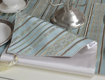 table runner For Wedding/Event/Party/Banquet Pastoral fabric home Elegant Simple Dinning blended blue Luxury Embroidered 
table runner For Wedding/Event/Party/Banquet Pastoral fabric home Elegant Simple Dinning blended blue Luxury Embroidered
