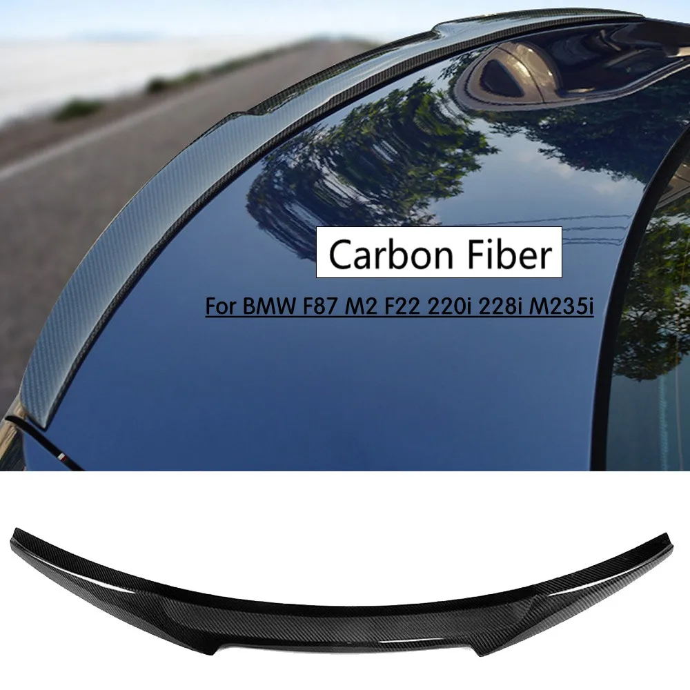 F87 M2 Rear Trunk Wing Spoiler for BMW F87 F22 220i 228i 230i M235i 2014-2017 carbon fiber M4 Style Rear Lip Wing Boot Spoiler
F87 M2 Rear Trunk Wing Spoiler for BMW F87 F22 220i 228i 230i M235i 2014-2017 carbon fiber M4 Style Rear Lip Wing Boot Spoiler