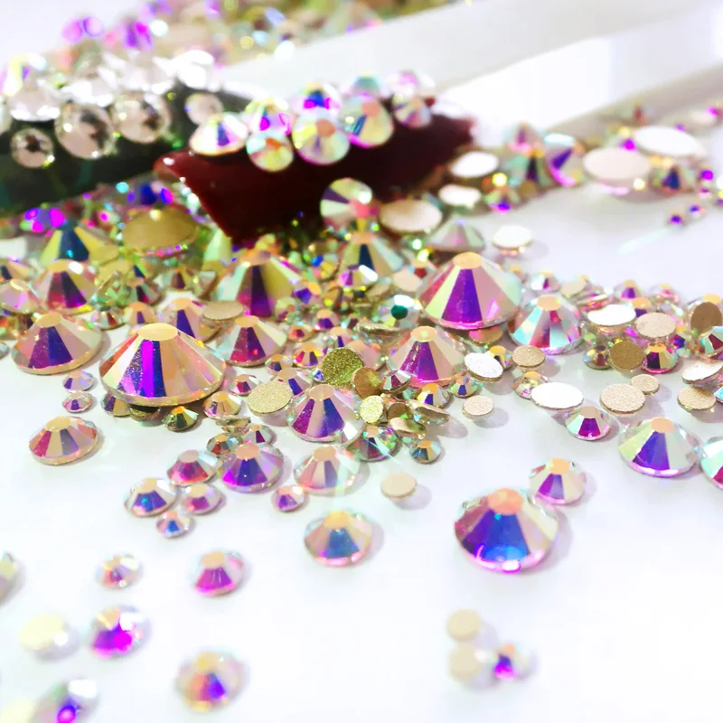 Glitter Rhinestones Crystals Clear AB SS16 SS20 SS30 No Hot Fix Iron on Strass Sewing Fabric Nail Art Crystal Garment Rhinestone
Glitter Rhinestones Crystals Clear AB SS16 SS20 SS30 No Hot Fix Iron on Strass Sewing Fabric Nail Art Crystal Garment Rhinestone