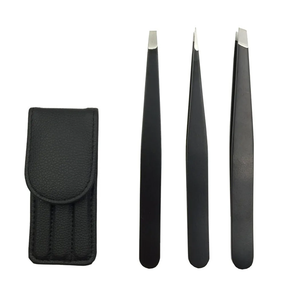 3pcs With Case Ingrown Hair Tip Tool Splinter Pincer Professional Tweezer Set Makeup Eyebrow Removal Gift Stainless Steel Small
3pcs With Case Ingrown Hair Tip Tool Splinter Pincer Professional Tweezer Set Makeup Eyebrow Removal Gift Stainless Steel Small