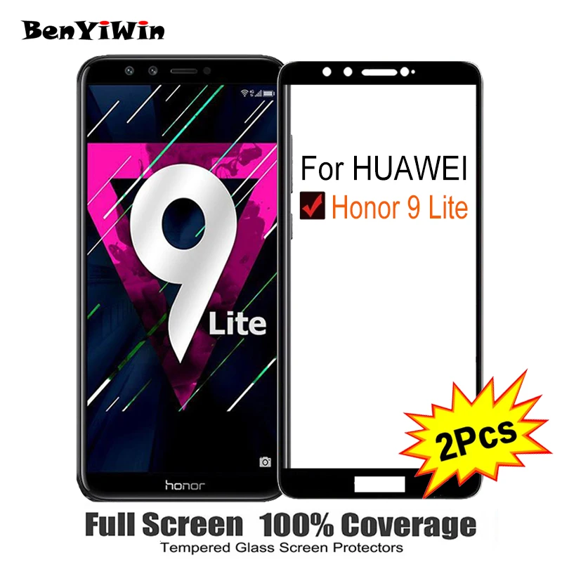 2PCS Full Cover Screen Protector Tempered Glass For Huawei Honor 9 lite 5.65" 9H Protective glass For Honor nine lite Film Case
2PCS Full Cover Screen Protector Tempered Glass For Huawei Honor 9 lite 5.65" 9H Protective glass For Honor nine lite Film Case