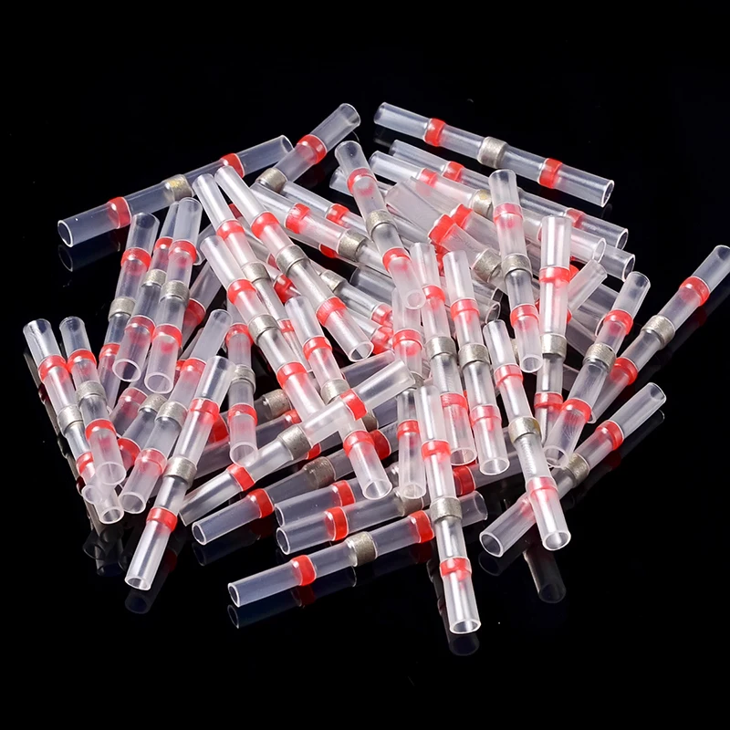 50PCS/set Soldering Sleeve Terminals Heat Shrink Butt Connectors 0.5-3mm2 Electrical Wire Soldered Terminals 22-18AWG
50PCS/set Soldering Sleeve Terminals Heat Shrink Butt Connectors 0.5-3mm2 Electrical Wire Soldered Terminals 22-18AWG