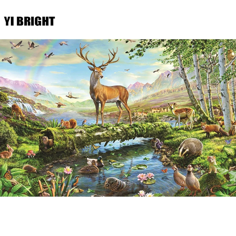 Needlework DIY 5D resin diamond painting cross stitch full diamond embroidery animal paradise rhinestone pasted painting KBL
Needlework DIY 5D resin diamond painting cross stitch full diamond embroidery animal paradise rhinestone pasted painting KBL