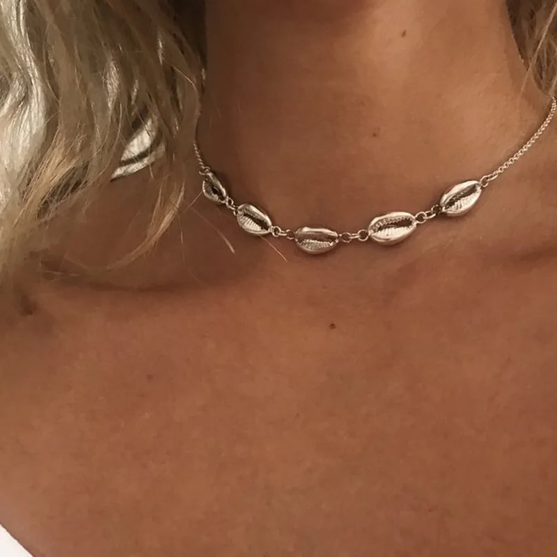 Boho Fashion Silver Gold Irregular Oval Ball Shape Shell Necklace for Women Beach Necklaces Jewelry
Boho Fashion Silver Gold Irregular Oval Ball Shape Shell Necklace for Women Beach Necklaces Jewelry