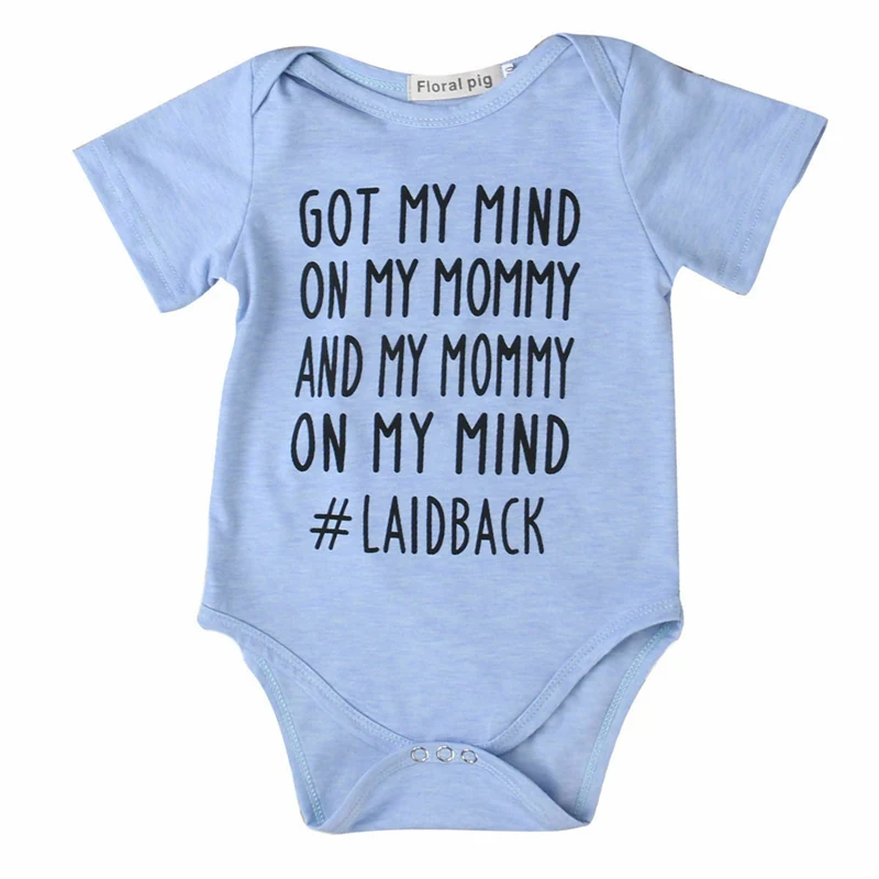 Summer Hot Sale Newborn Infant Baby Boy Girl Cotton Romper got my mind Letter Jumpsuit Kids Clothes Outfit
Summer Hot Sale Newborn Infant Baby Boy Girl Cotton Romper got my mind Letter Jumpsuit Kids Clothes Outfit