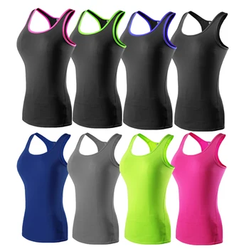 NEW Women Sleeveless T-shirts Workout Tank Top Solid Gym Sportswear Fitness Jogging Camisole Tops Ladies Running Vest
NEW Women Sleeveless T-shirts Workout Tank Top Solid Gym Sportswear Fitness Jogging Camisole Tops Ladies Running Vest