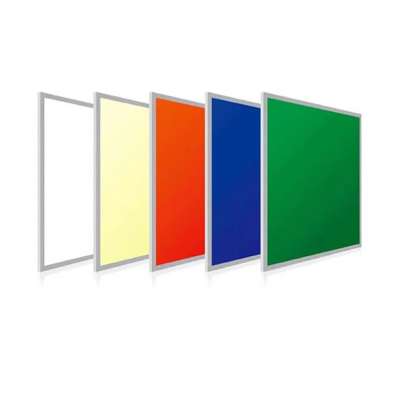 Ultra Thin LED Ceiling Panel Light RGB Color 600x600 Smart LED Panel Lamp Recessed Suspended