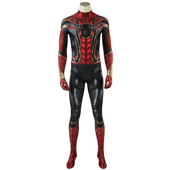 

Avengers Infinity War Costume Costume Spiderman Homecoming Peter Parker Cosplay Zentai Jumpsuit Adult Halloween Superhero Outfit