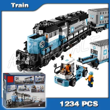 1234pcs Creator Maersk Trains Freight Cargo Locomotive Classical DIY Model Building Kit Blocks Toys Compatible with
1234pcs Creator Maersk Trains Freight Cargo Locomotive Classical DIY Model Building Kit Blocks Toys Compatible with