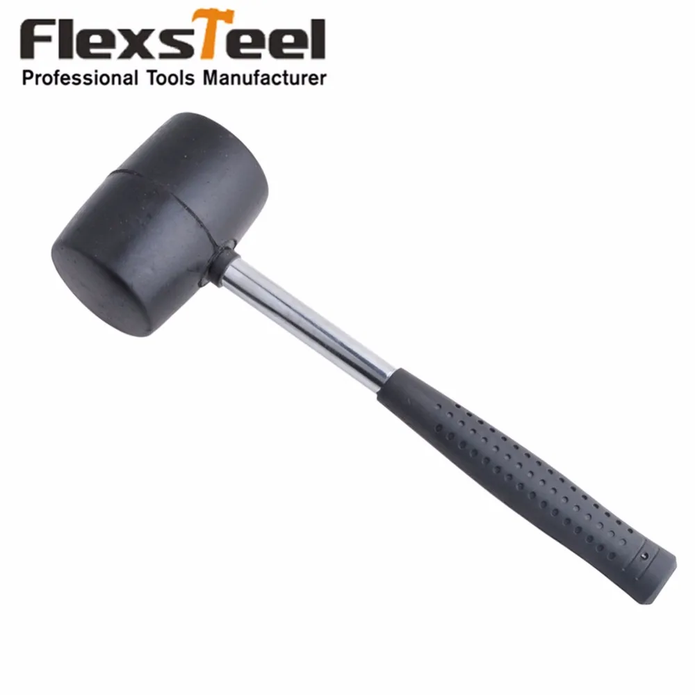 8oz/12oz Round Head Rubber Hammer Wear-resistant Tile Hammer with Stainless Steel Tube,Non-slip Rubber Handle DIY Hand Tool
8oz/12oz Round Head Rubber Hammer Wear-resistant Tile Hammer with Stainless Steel Tube,Non-slip Rubber Handle DIY Hand Tool