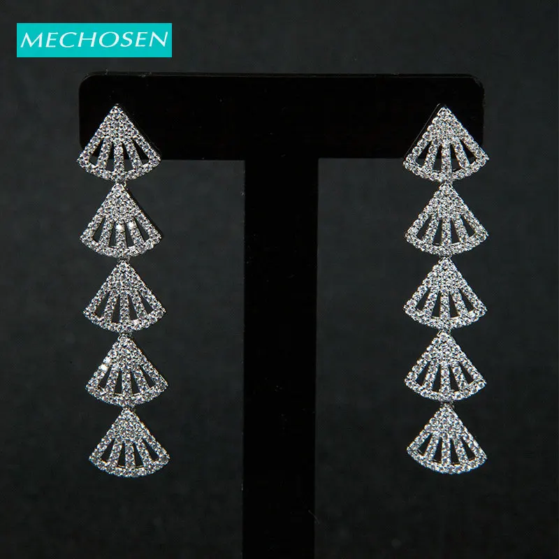 MECHOSEN Gorgeous Geometric Drop Earrings Full CZ Zirconia Copper Ear Accessories Women Engagement Bride Wedding Best Shiny Gift
MECHOSEN Gorgeous Geometric Drop Earrings Full CZ Zirconia Copper Ear Accessories Women Engagement Bride Wedding Best Shiny Gift