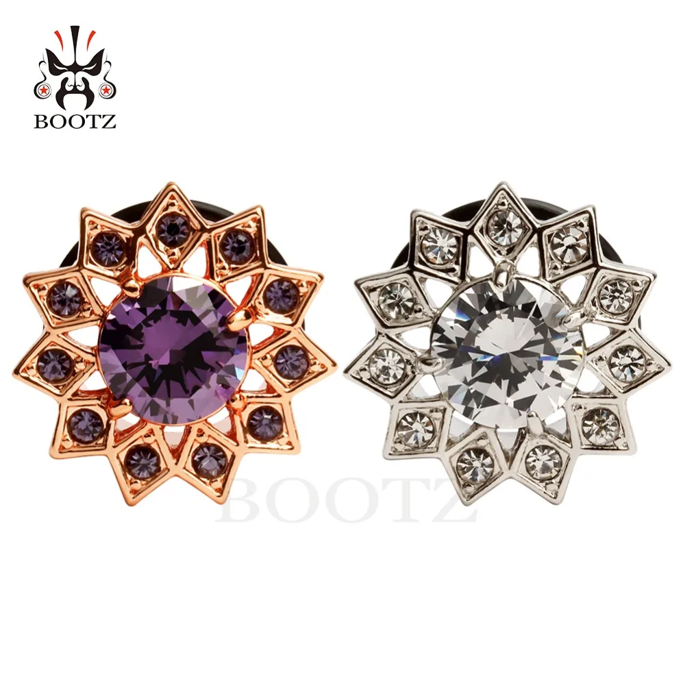 2017 New rose gold ear piercing stainless steel ear plugs gem tunnels with o-ring design pair selling 2pcs lot
2017 New rose gold ear piercing stainless steel ear plugs gem tunnels with o-ring design pair selling 2pcs lot