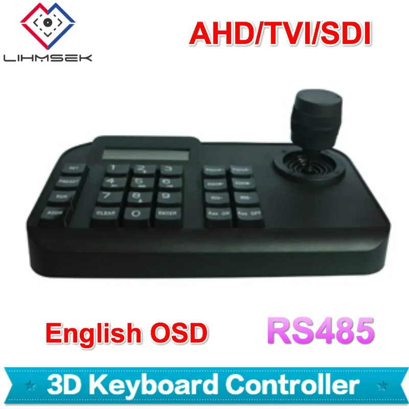 Lihmsek LCD CCTV PTZ camera 3D Joystick Keyboard Controller Pelco-P/Pelco-D RS485 for AHD TVI SDI ptz speed dome camera Joystick
Lihmsek LCD CCTV PTZ camera 3D Joystick Keyboard Controller Pelco-P/Pelco-D RS485 for AHD TVI SDI ptz speed dome camera Joystick