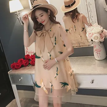 2019 new maternity dress summer dress bow mesh mesh embroidered A word skirt dress Korean fashion pregnancy skirt
2019 new maternity dress summer dress bow mesh mesh embroidered A word skirt dress Korean fashion pregnancy skirt