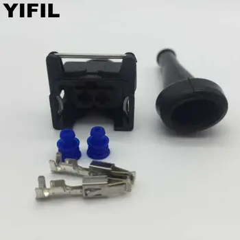 5pcs/lot 2 Pin/Way EV1 EFI Fuel Injector Connector Waterproof Electrical Wire Connector Plug 1jz ev6 ev14 For Bosch AMP Tyco
5pcs/lot 2 Pin/Way EV1 EFI Fuel Injector Connector Waterproof Electrical Wire Connector Plug 1jz ev6 ev14 For Bosch AMP Tyco