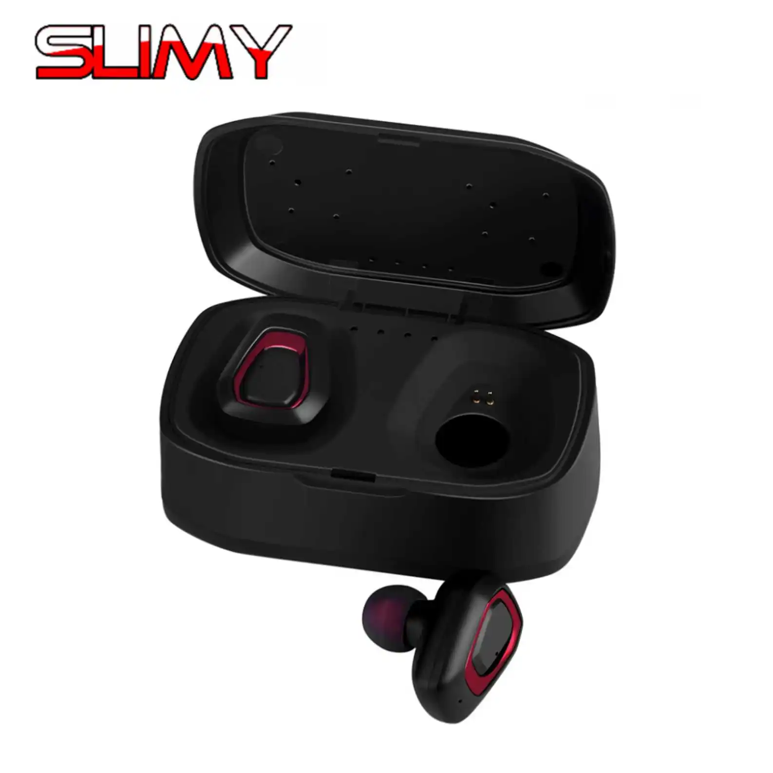 Slimy A7 TWS Bluetooth Earphones Wireless Sport Stereo Earphones with Mic Bluetooth Headset Operation Voice Prompt Function
Slimy A7 TWS Bluetooth Earphones Wireless Sport Stereo Earphones with Mic Bluetooth Headset Operation Voice Prompt Function