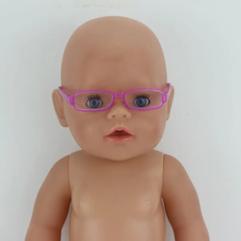 New Lovely Glasses Fit For 43cm baby Dolls, 17Inch Doll Accessories
New Lovely Glasses Fit For 43cm baby Dolls, 17Inch Doll Accessories