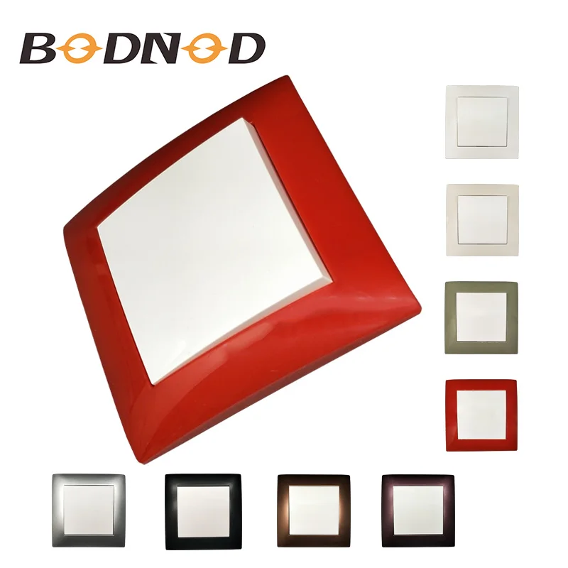 light switch One gang wall switch white button with Red frame European Colorful 10A 250V pop brand new 100% Decorative switch
light switch One gang wall switch white button with Red frame European Colorful 10A 250V pop brand new 100% Decorative switch