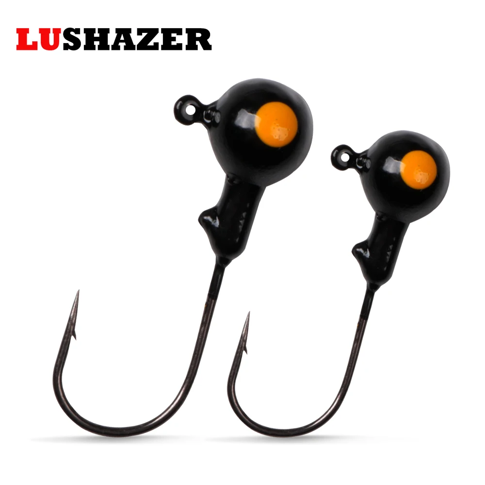 5pcs/lot LUSHAZER jig fishing hooks fish hook 2.5g 3.5g black Lead Round Head Fishing Jigs Hooks fishing hooks fishhook
5pcs/lot LUSHAZER jig fishing hooks fish hook 2.5g 3.5g black Lead Round Head Fishing Jigs Hooks fishing hooks fishhook