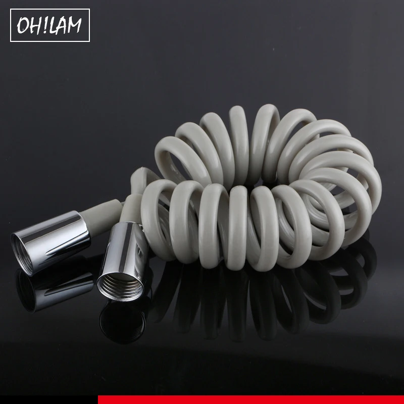Flexible Shower Hose 1&2m For Water Plumbing Toilet Bidet Sprayer Telephone Line Scalable Hose PVC Pipe Brass Nut Accessories
Flexible Shower Hose 1&2m For Water Plumbing Toilet Bidet Sprayer Telephone Line Scalable Hose PVC Pipe Brass Nut Accessories