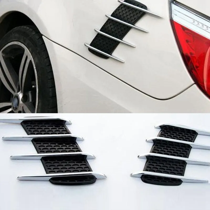 2PCS Car Styling car shark gills Car Hood Side Flow Door Sticker for Lexus rx350 rx gs is250 gs300 rx300 nx rx330 accessories
2PCS Car Styling car shark gills Car Hood Side Flow Door Sticker for Lexus rx350 rx gs is250 gs300 rx300 nx rx330 accessories