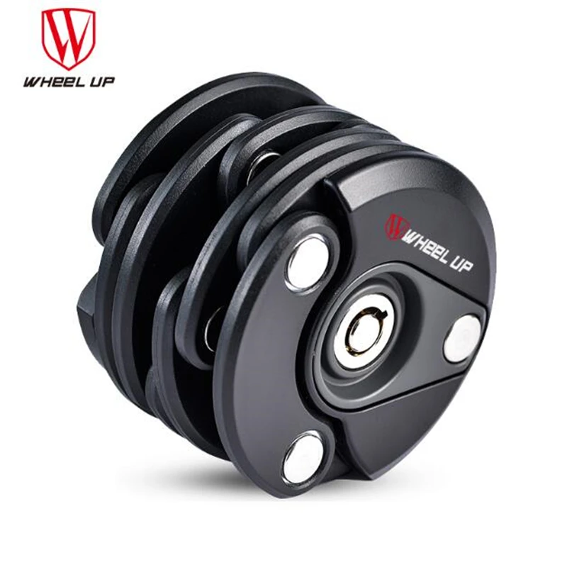WHEEL UP 2017 New Bike Anti Theft Chain Lock Foldable Mini Cycling Folding Lock Security Steel Cycling Hamburg-Lock Bicycle Lock
WHEEL UP 2017 New Bike Anti Theft Chain Lock Foldable Mini Cycling Folding Lock Security Steel Cycling Hamburg-Lock Bicycle Lock