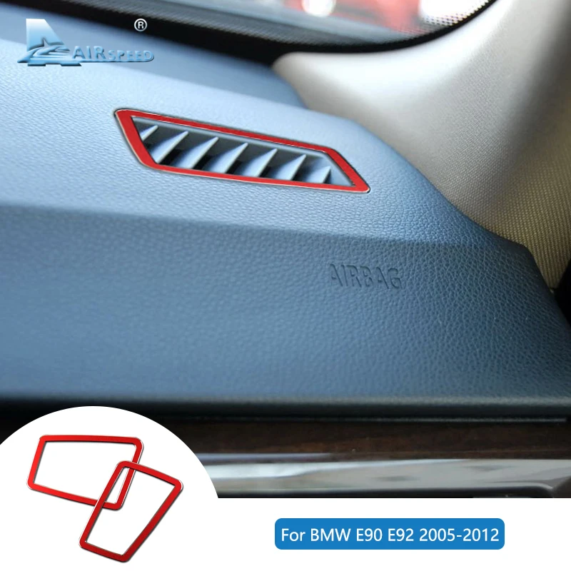 Airspeed for BMW E90 E92 Accessories 2005-2012 LHD Car Air Conditioner Outlet Frame Cover Interior Trim 3 Series E90 E92 Sticker
Airspeed for BMW E90 E92 Accessories 2005-2012 LHD Car Air Conditioner Outlet Frame Cover Interior Trim 3 Series E90 E92 Sticker