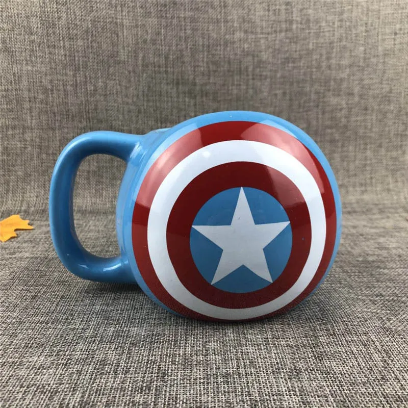New Style 400mL Marvel America Captain Coffee Mugs Large Capacity Cups and Mugs Personality Cool Mark Drinkware Gift For Friends
New Style 400mL Marvel America Captain Coffee Mugs Large Capacity Cups and Mugs Personality Cool Mark Drinkware Gift For Friends