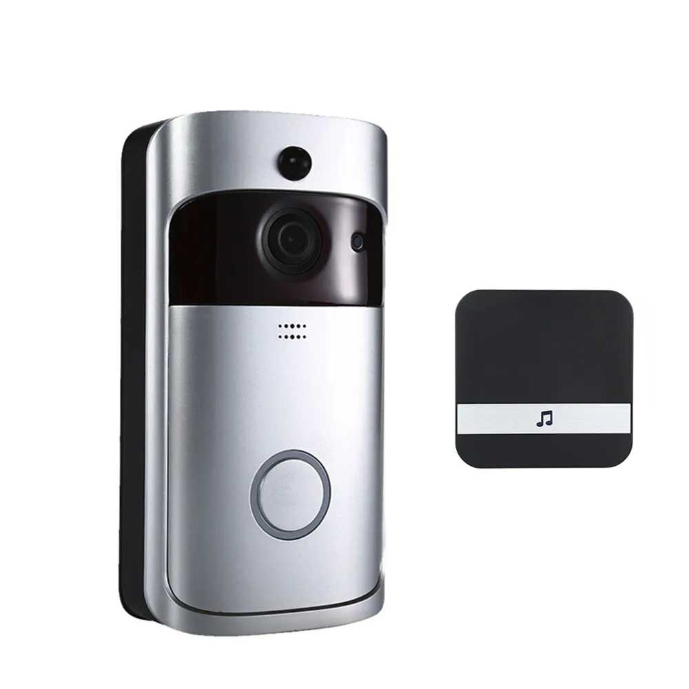 HB06 DoorBell HD 720P Night Vision Camera Remote Phone with Dingdong Silver color Home Security IP Camera
HB06 DoorBell HD 720P Night Vision Camera Remote Phone with Dingdong Silver color Home Security IP Camera