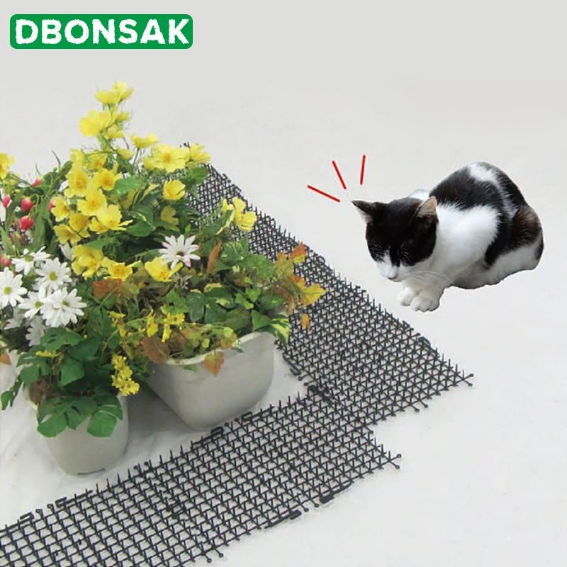 Garden Cat Dog Scat Mat - Cats and Dogs Repellent Mat Plastic Spike-Keeping cats and dogs from digging
Garden Cat Dog Scat Mat - Cats and Dogs Repellent Mat Plastic Spike-Keeping cats and dogs from digging