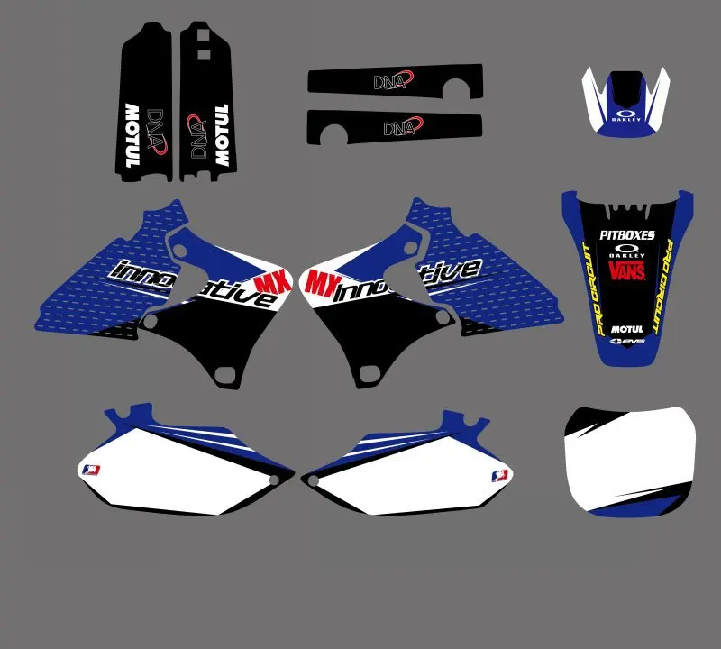 GRAPHICS & BACKGROUNDS DECALS STICKERS Kits for Yamaha 4 STROKES YZ250F YZ400F YZ426F YZF 250F 400F 426F 1999 2000 2001 2002
GRAPHICS & BACKGROUNDS DECALS STICKERS Kits for Yamaha 4 STROKES YZ250F YZ400F YZ426F YZF 250F 400F 426F 1999 2000 2001 2002